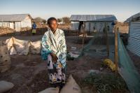African refugee in Kalobeyei refugee camp in Kenya. Dorte Verner/World Bank