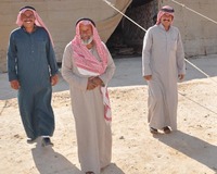 Three bedouin men 