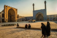 Late Afternoon in the Friday Mosque in Isfahan, Iran
