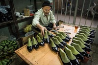 Shoe Maker in Isfahan, Iran