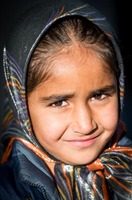 Girl in Kavar, Iran