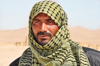 Bedouin in Tadmorean Desert, Syria