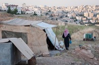 Bedouin before prayer in Amman