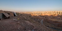 Bedouin settlement around modern Amman