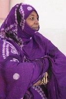 School teacher in the Saharan desert