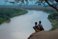 Karo tribe:  See more in the book: http://www.blurb.com/b/4633120-people-of-the-omo-valley-under-climate-and-other-p