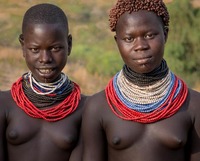 Karo tribe:  See more in the book: http://www.blurb.com/b/4633120-people-of-the-omo-valley-under-climate-and-other-p