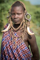 Mursi tribe:   See more in the book: http://www.blurb.com/b/4633120-people-of-the-omo-valley-under-climate-and-other-p