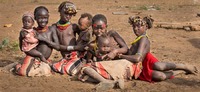 Dassanech tribe:   See more in the book: http://www.blurb.com/b/4633120-people-of-the-omo-valley-under-climate-and-other-p