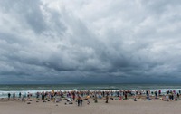 Summer on Hornbaek beach