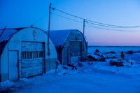 Sunset in Kuujjuaq, Canada
