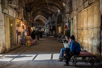 Bazaar Borzog in Isfahan, Iran