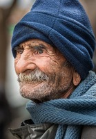 Elder in Yazd, Iran