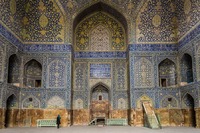 Shar Mosque in Isfahan, Iran