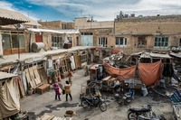 Behind the Square in Isfahan, Iran