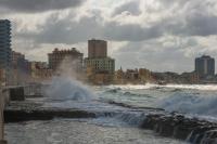 Storm surges and salt-water intrusion into aquifers are becoming more common due to climate change. This is not only happening in Havana, Cuba but also throughout the World.