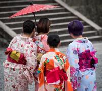 Women in Kyoto, Japan