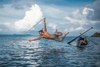 Moken Fisherman in Mergui Archipelago, Myanmar