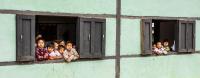 School Children in Their School, Myanmar